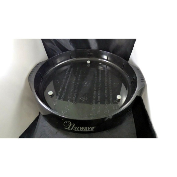 NuWave Pro Infrared Black Plastic Bottom Base Replacement Part Open Box New - Picture 4 of 11